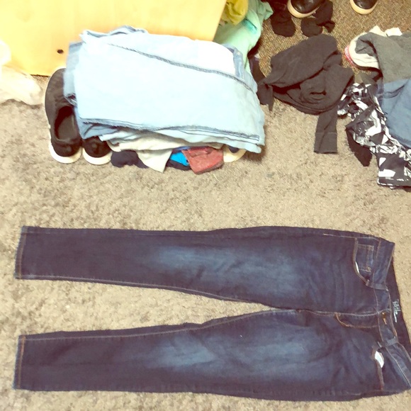 Time and True Skinny Jeans size 14 - Picture 1 of 2